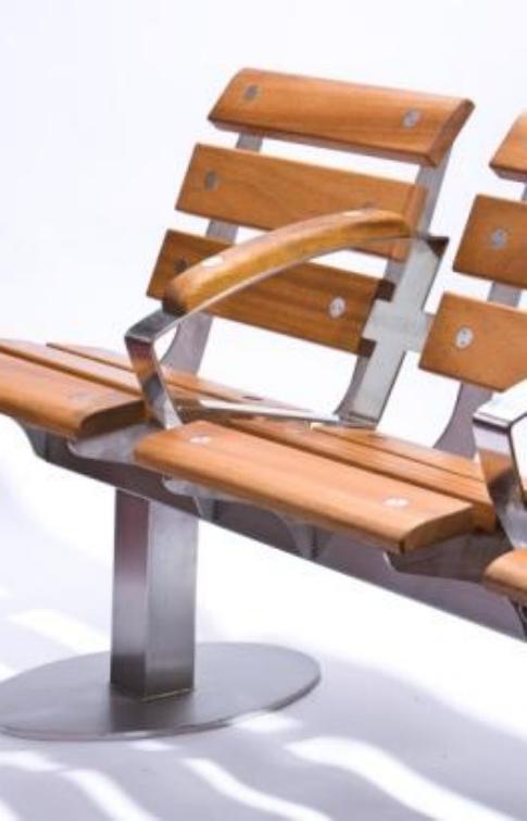 Prima Seating: Timber & Steel Benches