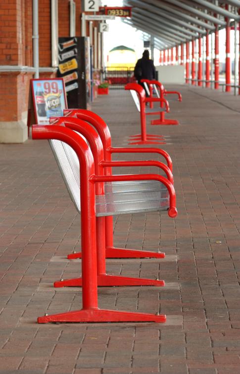 Public Range: Timber & Steel Benches