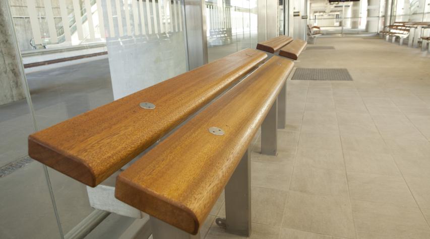 Prima Seating: Timber & Steel Benches